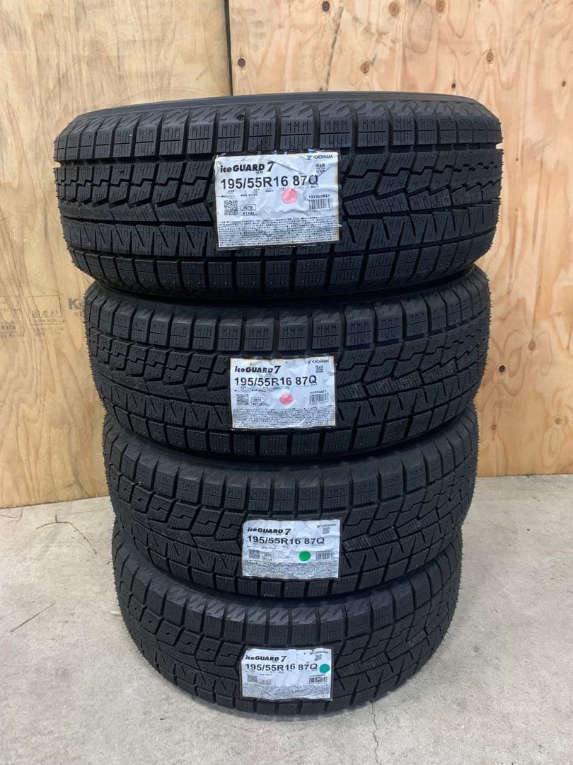 送料込☆ヨコハマアイスガードIG70☆195/55R16☆スタッドレスタイヤ 楽天市場】【タイヤ交換可能】 4本セット 195/55R16 87Q アイスガード