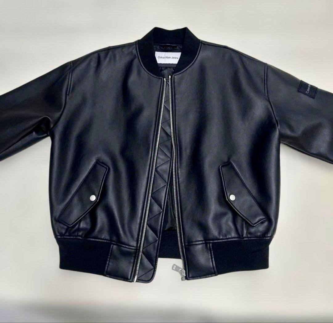 格安！  Jeans ブラックレザージャケット M MinoriTY（マイノリティ） 【クーポン配信中】 ライダース ジャケット