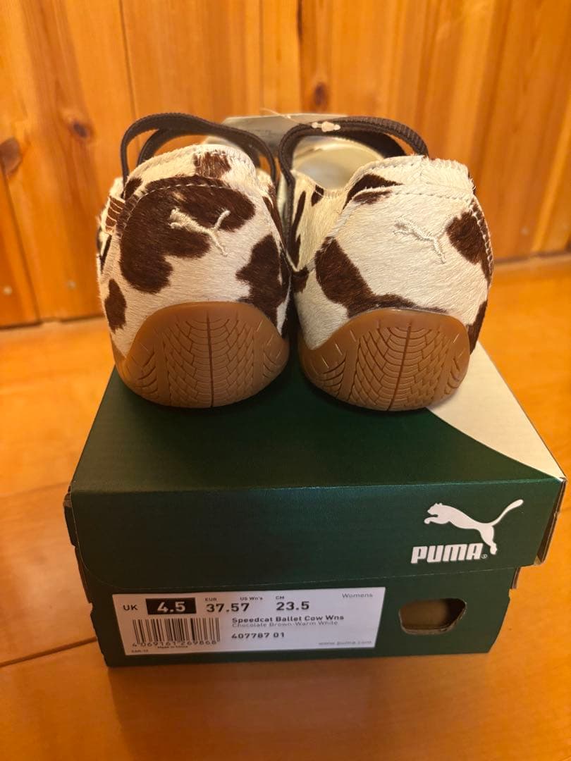 PUMA スピードキャットバレエ Cow　23.5cm