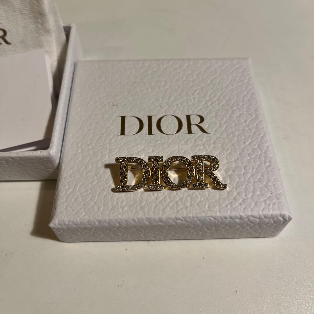 Dior ロゴブローチ Christian Dior クリスチャン ディオール ブローチ ブローチ
