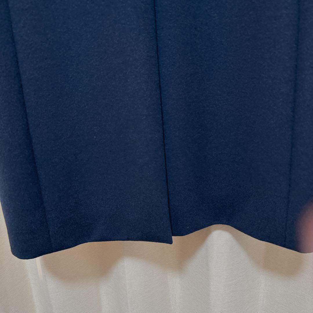 クリーニング済 Paul Smith ネイビー チェスターコート