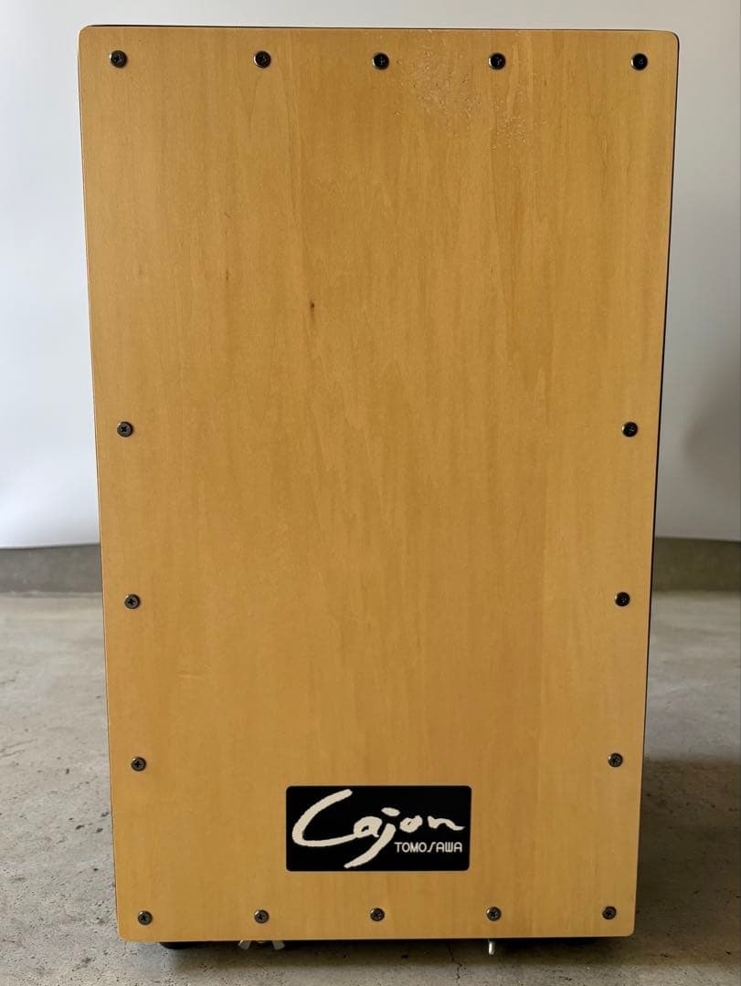 【¥2,110お値下げしました】友澤木工カホン　Cajon ※カホンケース付き 友澤木工 日本製 打楽器 ショルダーカホン 4560149929250 カホン 楽器
