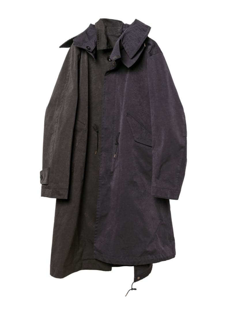 sacai Tenc 20-02315M モッズステンカラードッキングコート 年末大幅値下>sacai x Ten C モッズステンカラードッキングコート