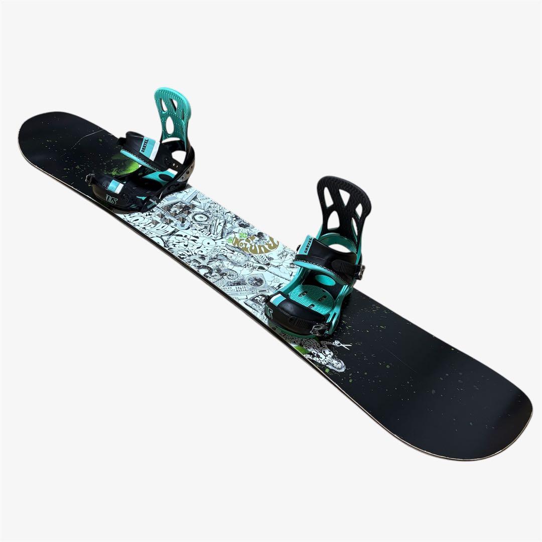 BURTON バートン バインディング付 スノーボードセット LOVE - メルカリ