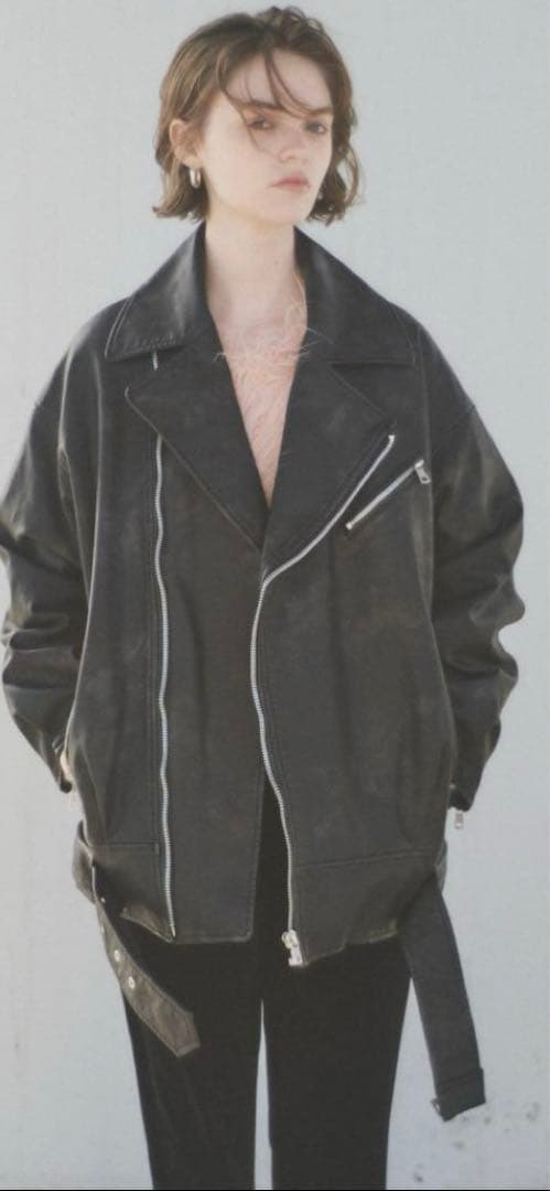 シールームリン Vintage ECOレザーBIGライダース Mサイズ - メルカリ