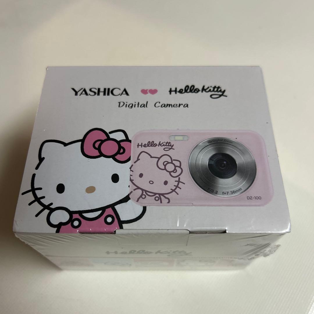 YASHICA Hello Kitty デジタルカメラ DZ-100 コンパクトデジタルカメラ DZ-100 Hello Kitty Playground ホワイト