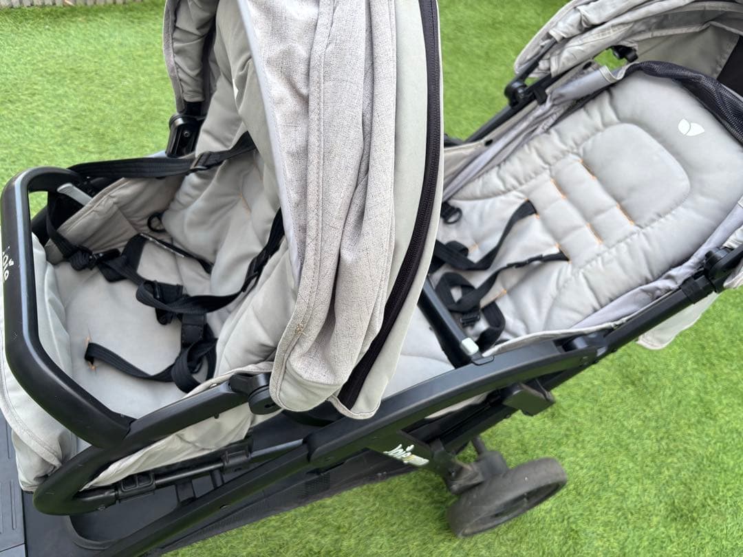 Joie エヴァライトデュオ【2人乗りベビーカー】 joie 二人乗りベビーカー エヴァライトデュオ(レインカバー付き) 軽量