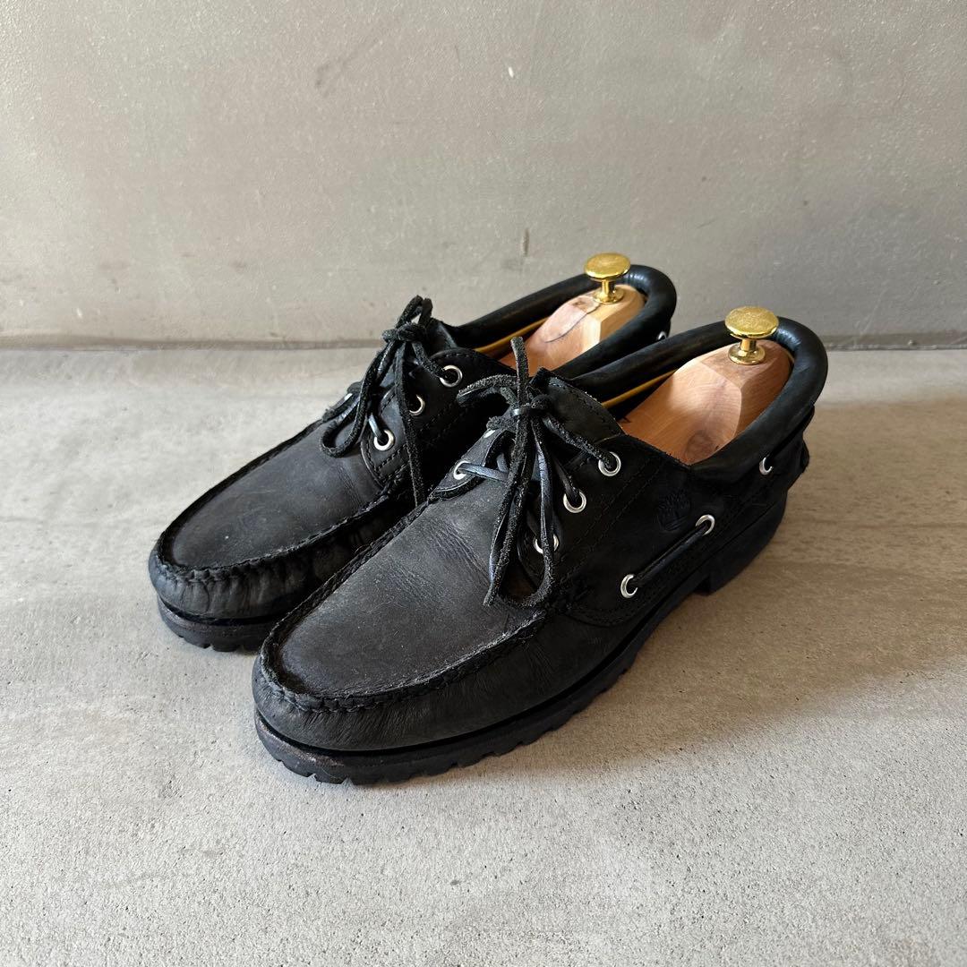 Timberland 3yey classic OVYブラック廃盤 JP26 廃盤 ティンバーランド スリーアイ 3eye ブラックヌバック モカシン
