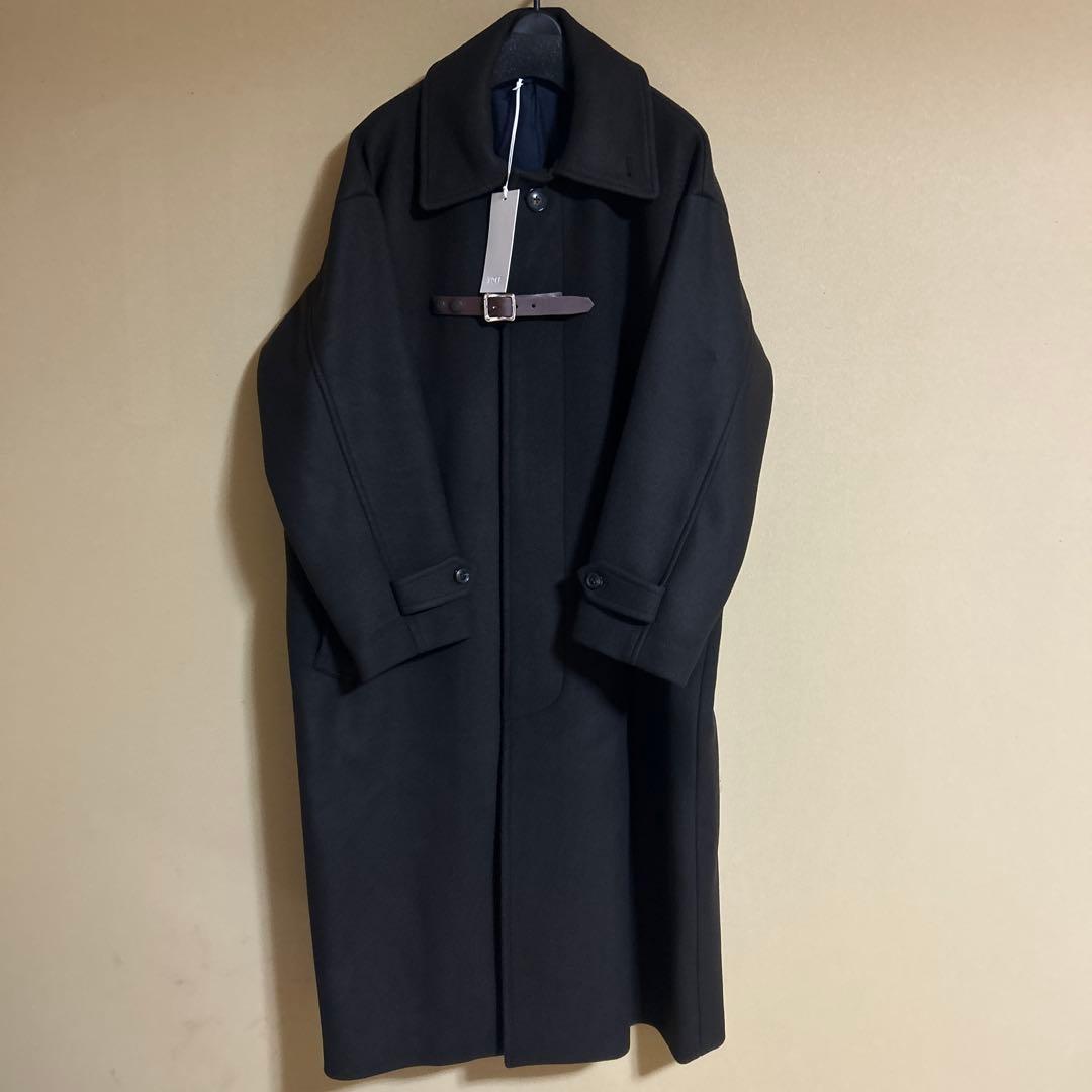 ジャケット・アウター YOKE 25FW Melton Big Balmaccan Coat YOKE - ヨーク 25FW Melton Big Balmaccan Coat(YK25FW01033C)BLACK | MARK