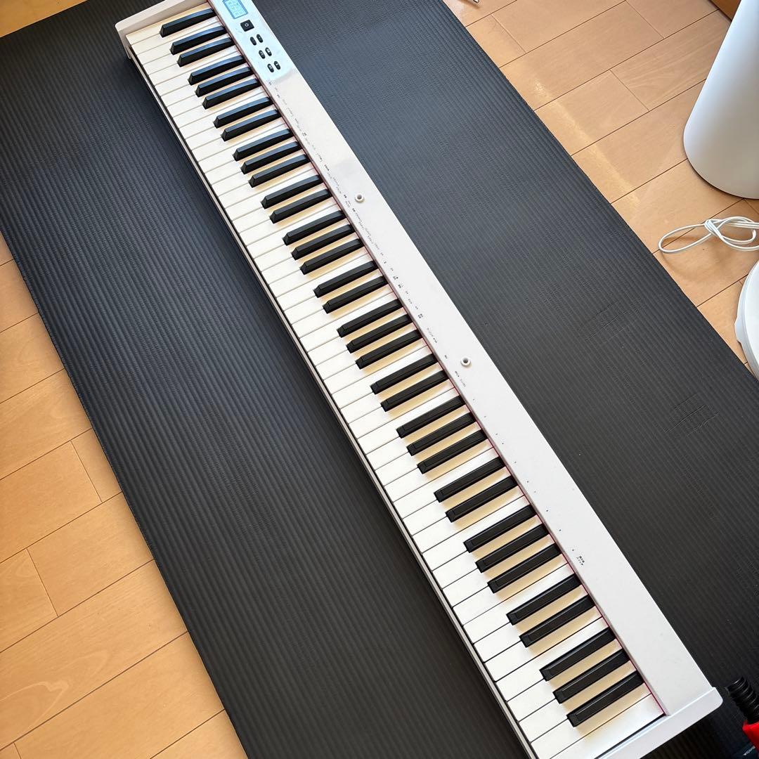 【値下げ交渉可】ニコマク NikoMaku 電子ピアノ 88鍵盤 SWAN-S ニコマク 88鍵盤 電子ピアノ NIKOMAKU SWAN-S ホワイト - メルカリ