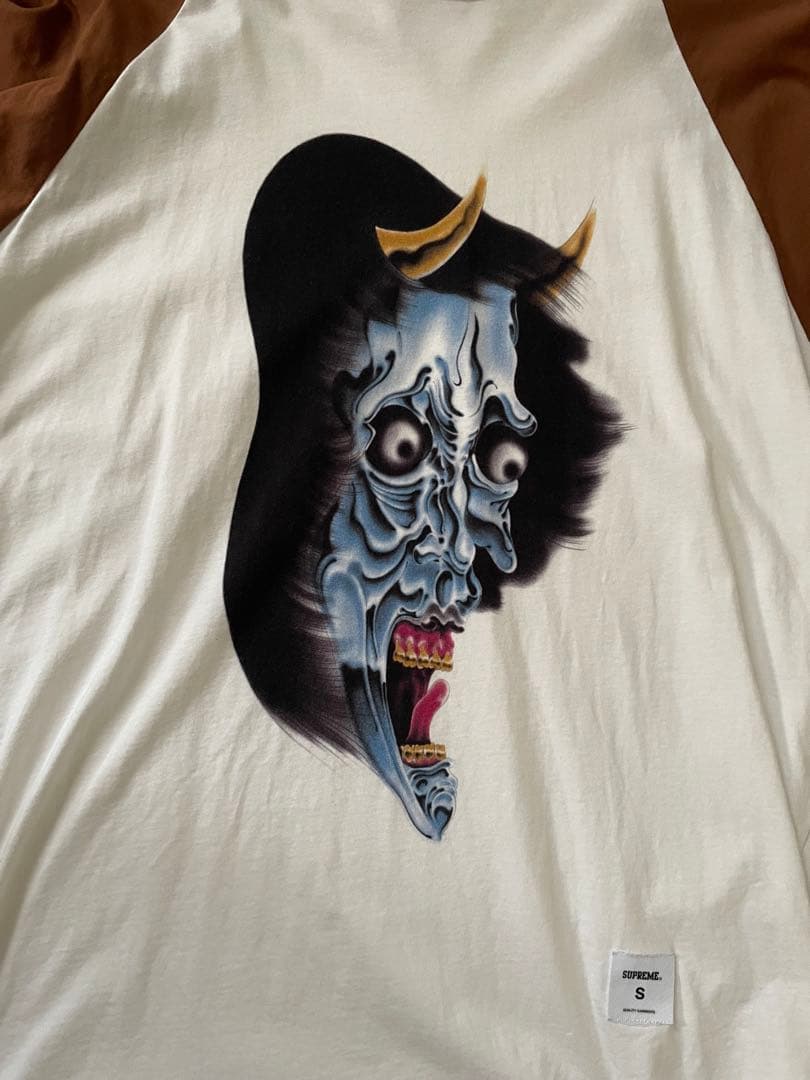 Supreme 22AW Demon Raglan ラグラン ロンT シュプリーム 22AW Demon Raglan デーモン プリント ラグラン 長袖