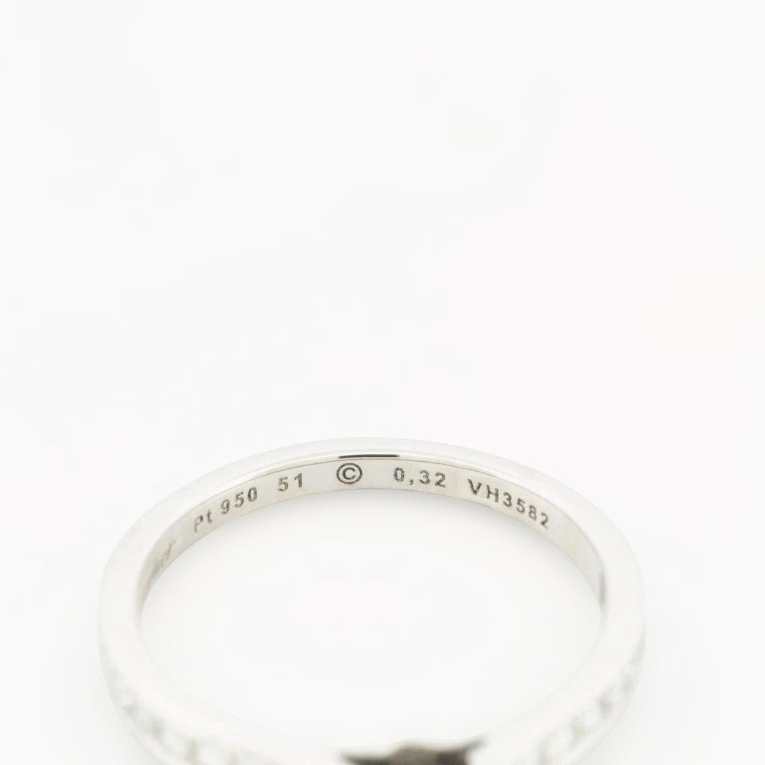 ✴︎Cartier✴︎ カルティエ 0.32CT パヴェダイヤモンドリング 51