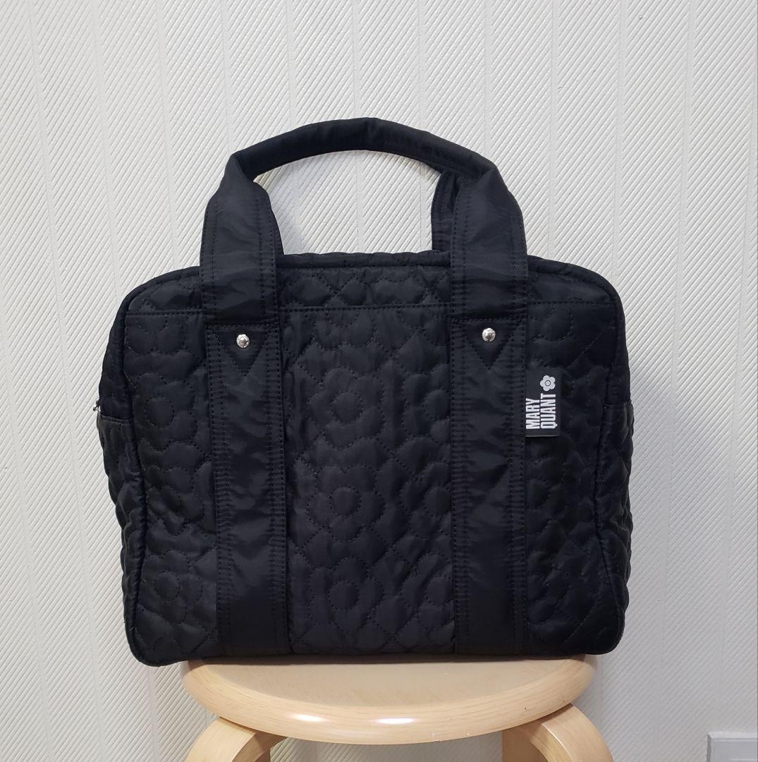 新品タグ付き☆マリークワント デイジーキルトボストンバッグ キャリー