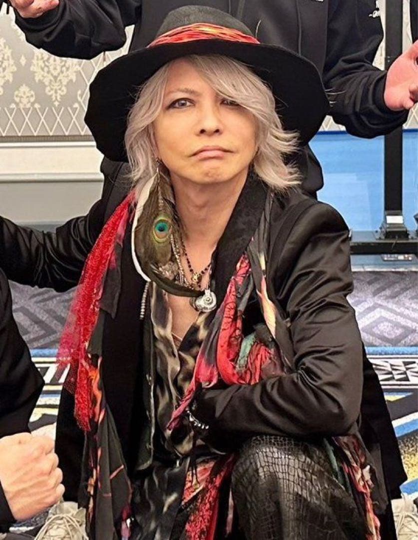 gunda HYDE着 Peacock PI ピーコックフェザー クロス ピアス gunda HYDE着 Peacock PI ピーコックフェザー クロス ピアス - メルカリ