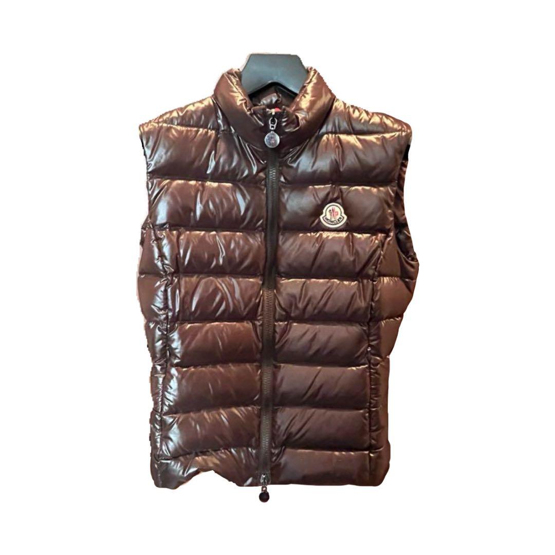 【正規品】モンクレール MONCLER ダウンベスト ダークブラウン サイズ00 楽天市場】モンクレール ダウンベスト ブラウンの通販