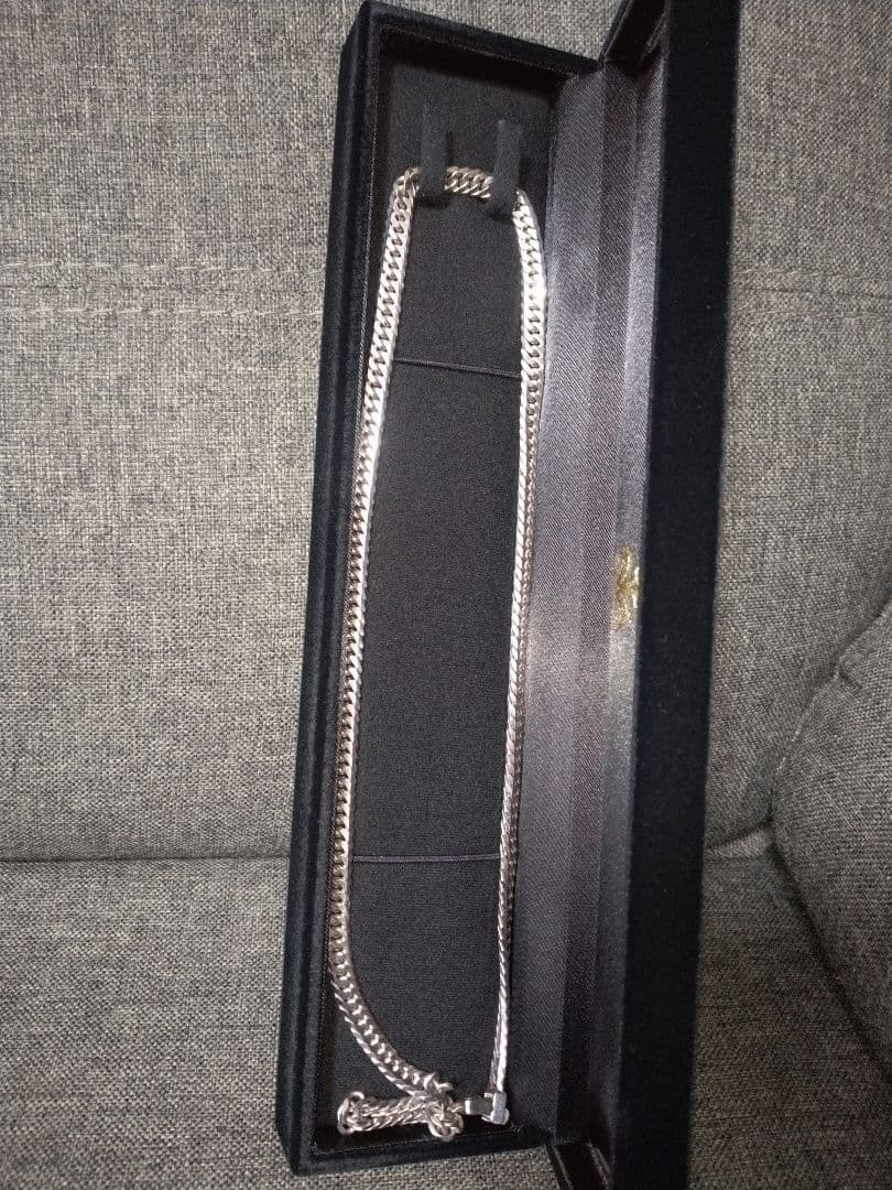 silver喜平ネックレス シルバー 8.5mm フィガロネックレス ステンレス 喜平ネックレス ごつめ