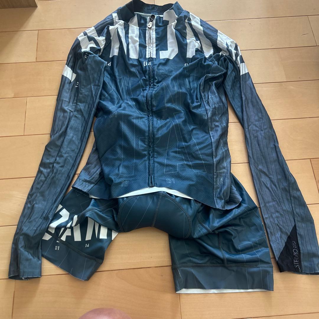 【セット】PANDANI サイクルジャージ Mサイズ 長袖と短パンヒブのセット Pandani パンダーニ VENGA RUN PANDA パンダ サイクルジャージ 半袖