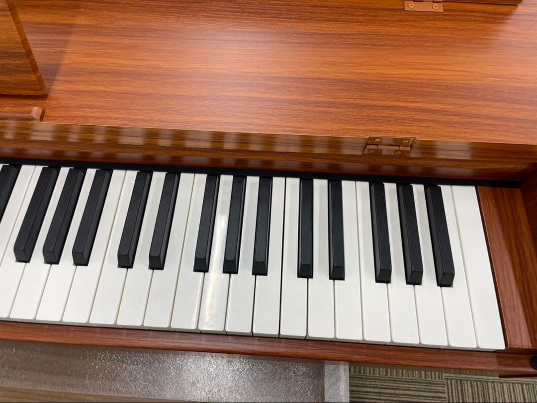 電子ピアノ88鍵盤 ハンマーアクション鍵盤 3本ペダル ウォールナット