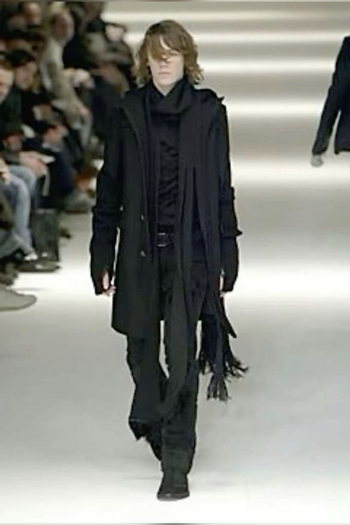 Dior HOMME 04AW ロングマフラー フリンジ エディ期 - メルカリ