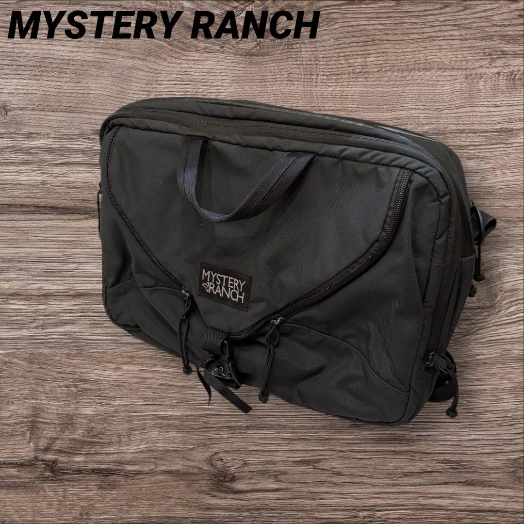 MYSTERY LUNCH ビジネスバッグ 3WAY ブラック系 MYSTERY RANCH（ミステリーランチ） 海外正規品 MYSTERY RANCH 3 WAY 3