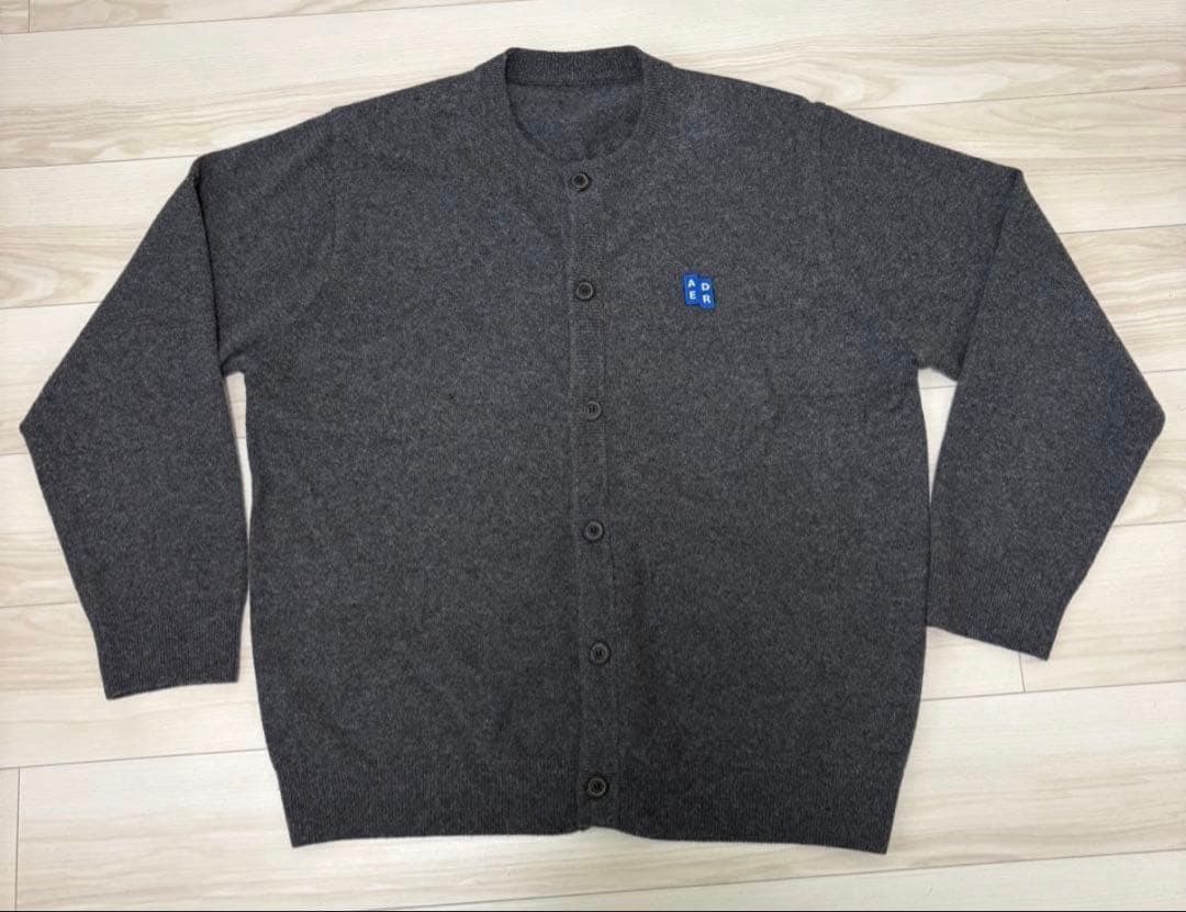 トップス ADERERROR Sig; TRS Tag cardigan 02 ADERERROR