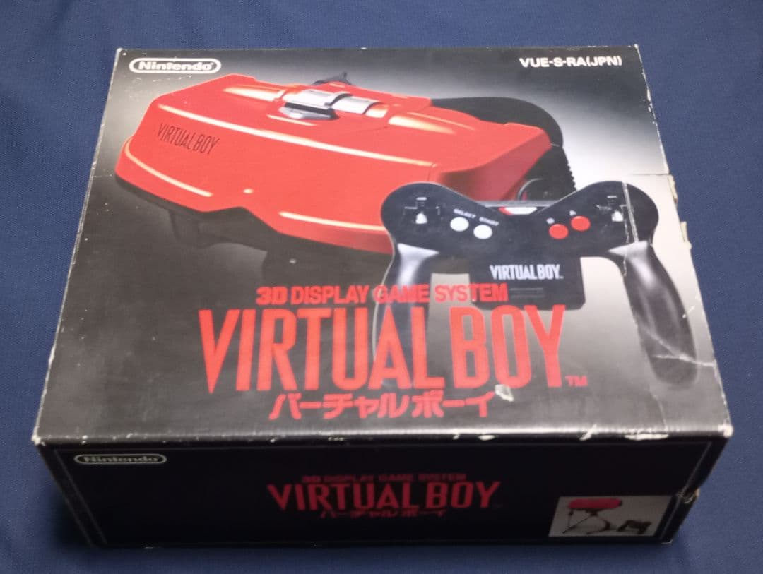 貴重 バーチャルボーイ本体 カセット2本付属 - メルカリ