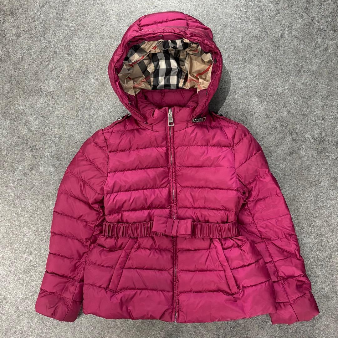 バーバリーチルドレン ダウンジャケット/パーカ 内側ノバチェック