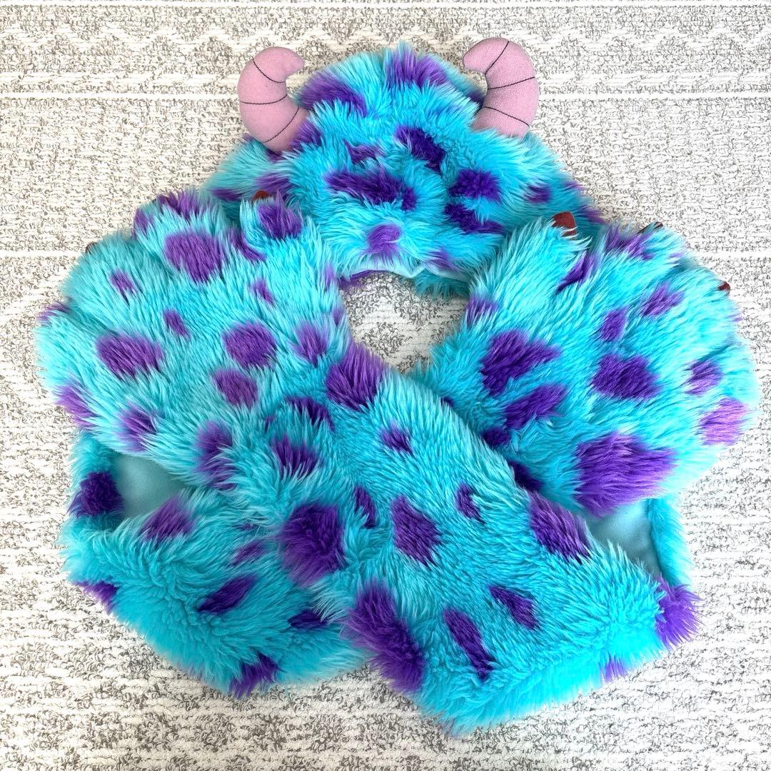 モンスターズインク サリー マフラー ファンキャップ ディズニー Disney サリー マフラー ファンキャップ モンスターズ