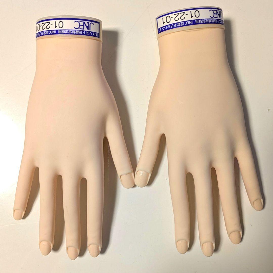 ネイル検定認定ハンドモデル STモデルハンド｜滝川株式会社