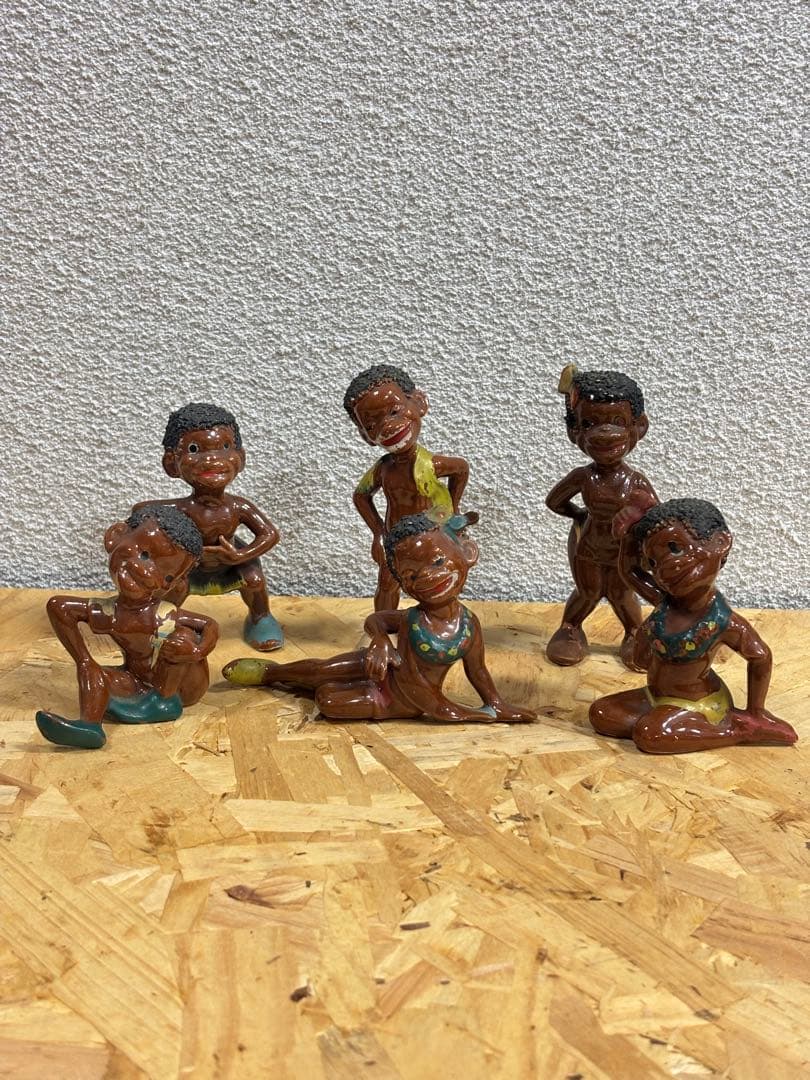 ビンテー ジ アンティーク人形 6体セット陶器 アンティーク陶磁器の人形 ～ヨーロッパ陶磁器のフィギュアの歴史