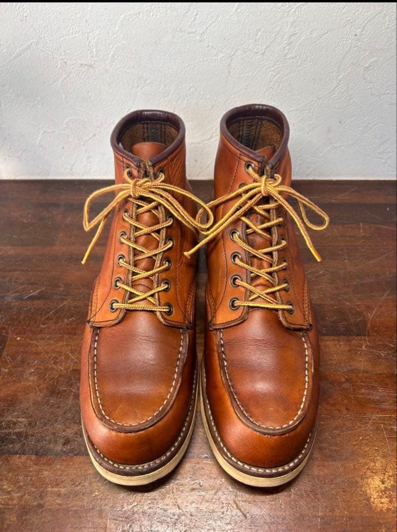 極美品】 RedWing 875 縦刺繍羽タグ 8h - メルカリ