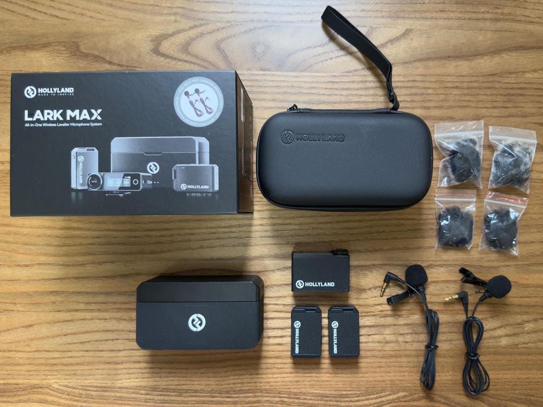 Hollyland Lark Max（ホーリランド・ラークマックス） Amazon.com: Hollyland Lark MAX 2 Wireless Microphone for iPhone