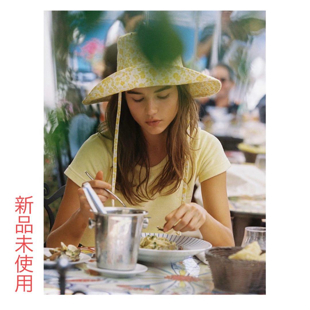 新品未使用　Lack of Color / Holiday Bucket Holiday Cotton Bucket Hat (Beige Canvas) | Lack of Color [US]