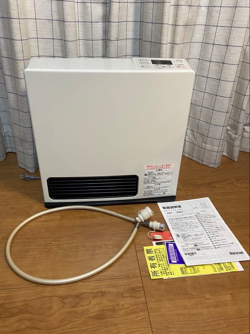 SALE 美品　リンナイSRC-365E ガスファンヒーター リンナイ（Rinnai） SRC-365E-13A ホワイト ガスファンヒーター 都市