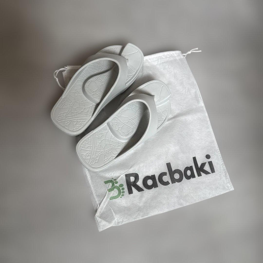 Racbaki ラクバキ イージーサンダル グレー - メルカリ