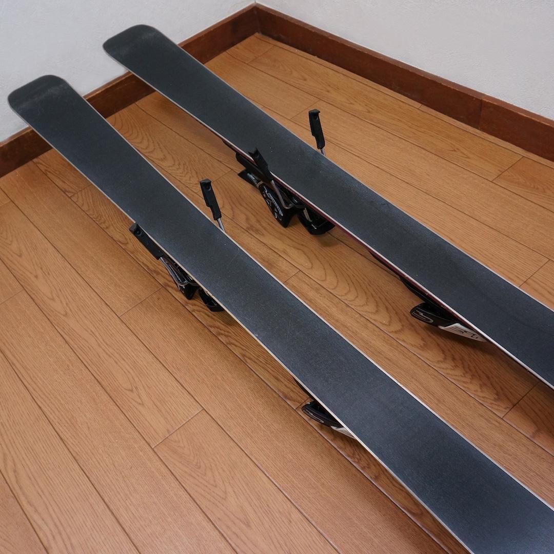 メンテ済 144cm 靴25.5cm SALOMON レディース スキーセット