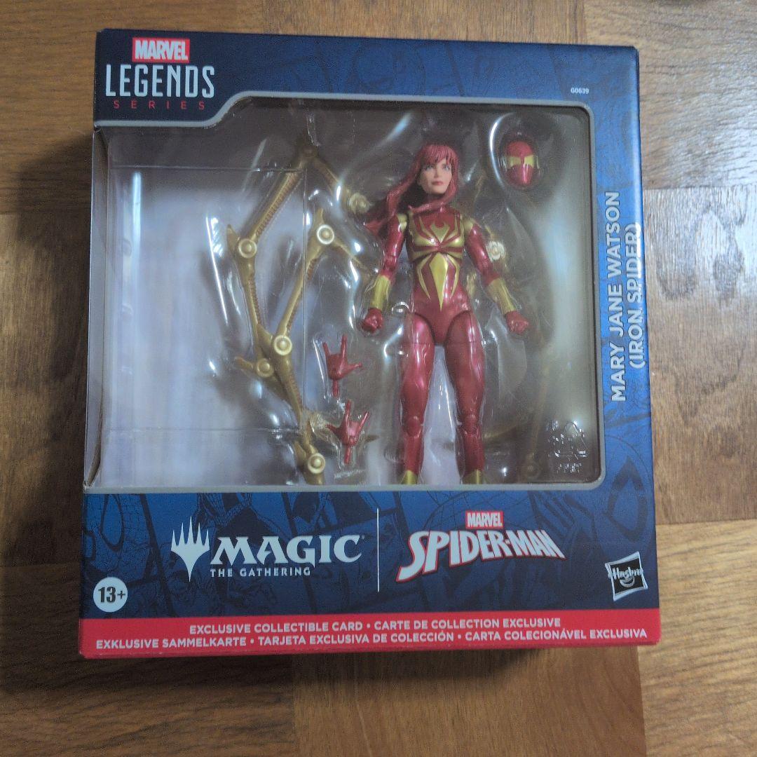 マーベルレジェンド アイアンスパイダーフィギュアカードなし - メルカリ