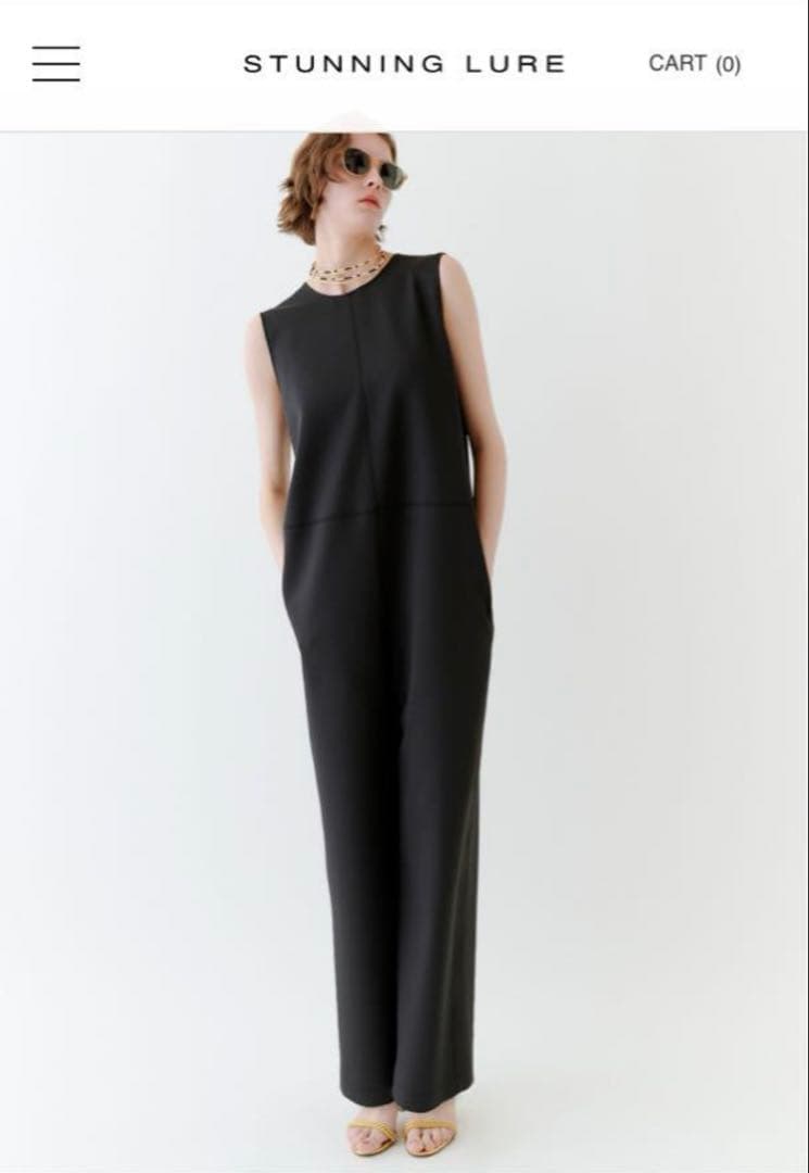 STUNNING LURE スタニングルアー バックVオールインワン 黒 STUNNING LURE(スタニングルアー)｜バックVオールインワン/オフ