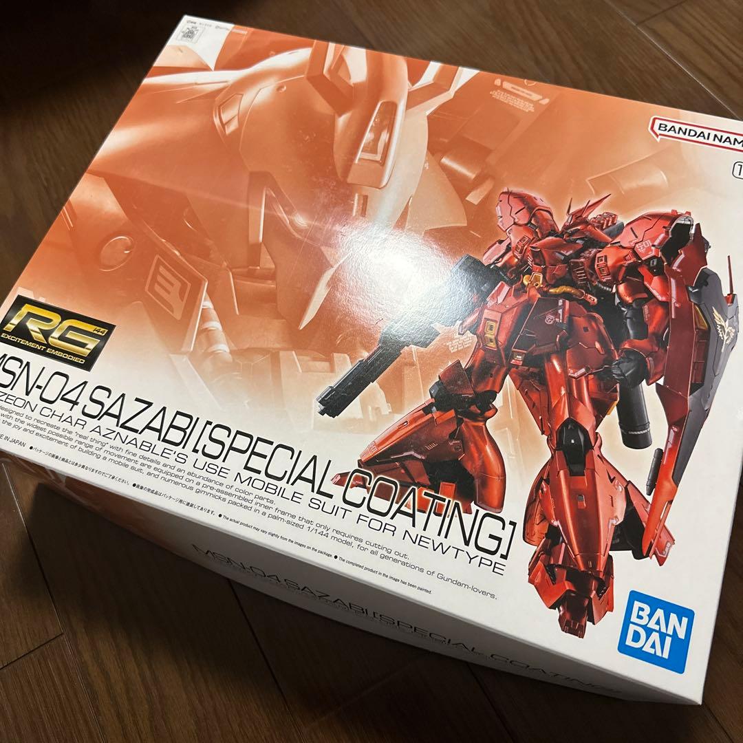 RG サザビー　スペシャルコーティング　新品　プレバン限定品 RG 1/144 サザビー［スペシャルコーティング］【3次：2026年3