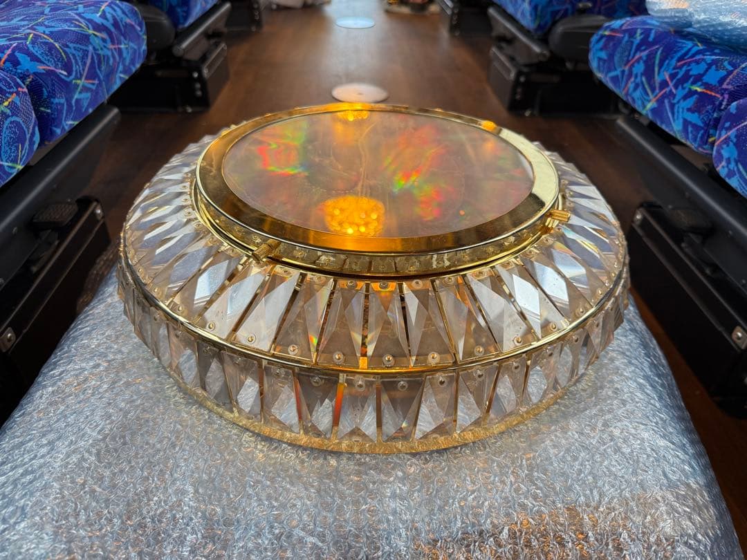 kaooo100　ゴールドキング　シャンデリア ゴールドキングシャンデリア ナイアガラ 横幅400mm【YDC-649