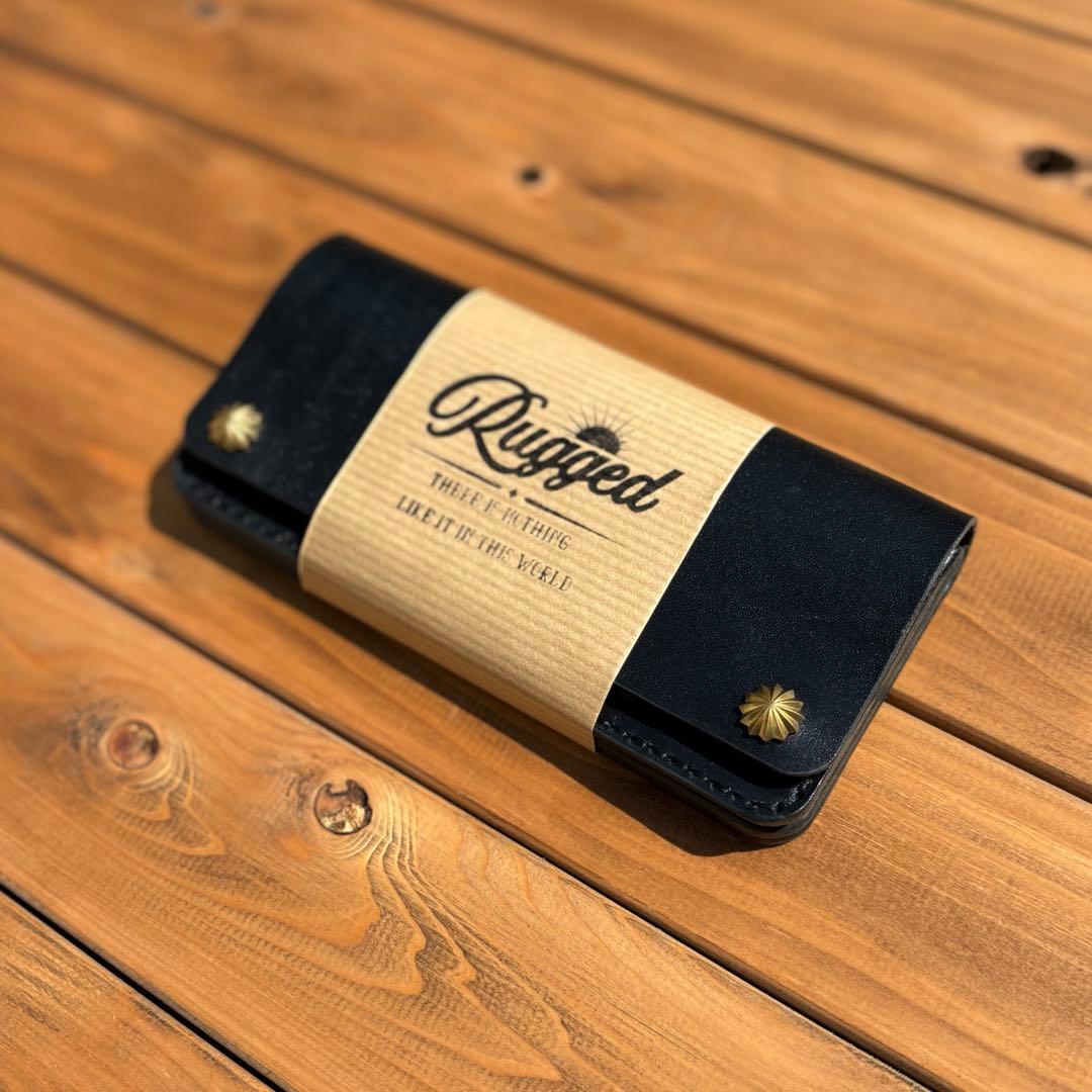 ロングトラッカーウォレット　北米産ステアハイド　アポロコンチョ トラッカーウォレット × アポロコンチョ | DearStock