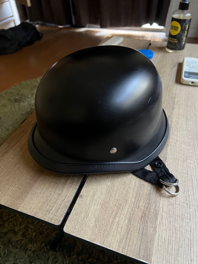 【TT&CO】ジャーマンヘルメット M/Lサイズ マットブラック 楽天市場】TT&CO. スーパーマグナム ダブルストラップ仕様 ブラック