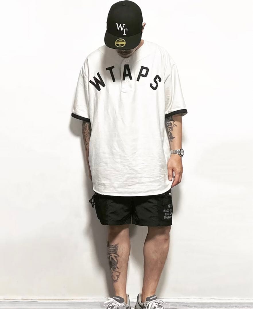 WTAPS ベースボールシャツ ホワイト03 - メルカリ