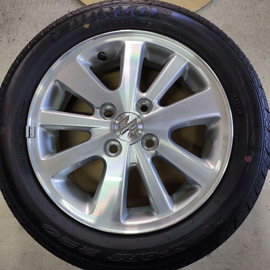 つよた　「B」2個セット　14インチ　エブリィタイヤ&ホイール HOT STUFF（ホットスタッフ） エブリィワゴン/アトレーワゴン/etc 当社