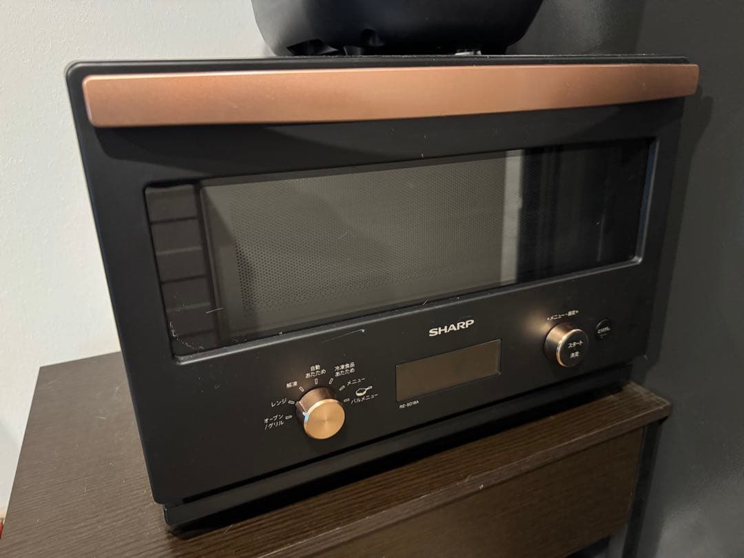 SHARP オーブンレンジ ブラック　RE-SD18A 仕様 / 寸法 | RE-SD18A | オーブン・電子レンジ：シャープ