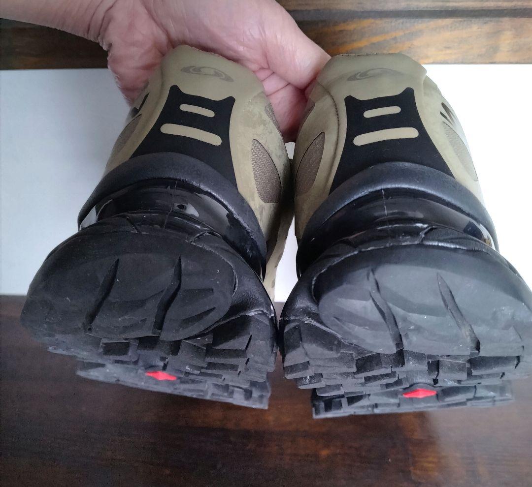 Salomon XT-4 スニーカー オリーブ 24.5cm