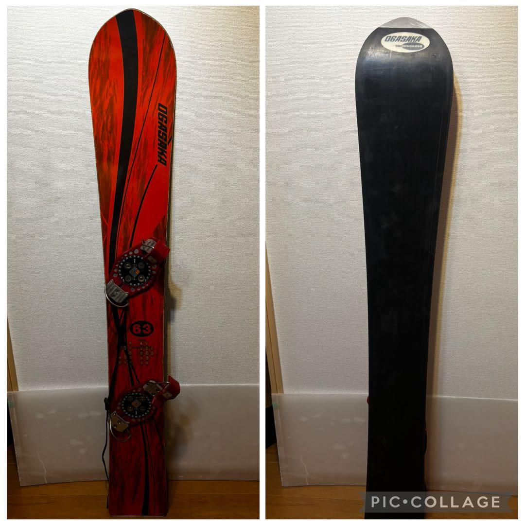 OGASAKA オガサカ アルペンボード 163cm ビンディング キャンバー
