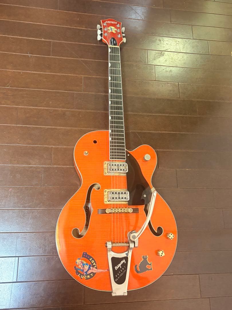 Gretsch グレッチG6120TM(2008年日本製)ブライアンセッツァー - メルカリ