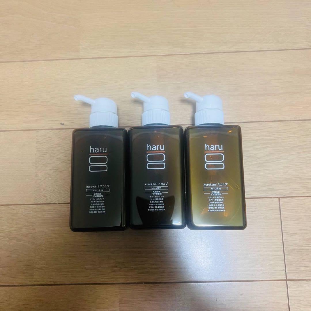 s y5367 haru 黒髪スカルプシャンプー 400ml×3本 楽天市場】スカルプ haru シャンプー（美容・コスメ・香水）の通販