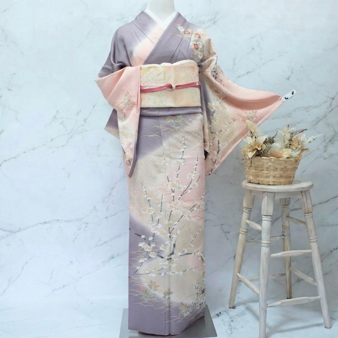 訪問着 フルセットa454G 七五三　入学式　お宮参り　結婚式 楽天市場】レンタル【☆最強寒波到来お得なクーポン配布中☆】訪問着